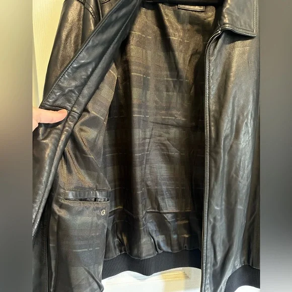 Robert Comstock Light Weight Leather Jacket XXL Men’s - Picture 9 of 15
